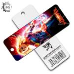 Custom Lenticular Promotional 3d Holographic Bookmarks 0.6mm PET+157g Coated