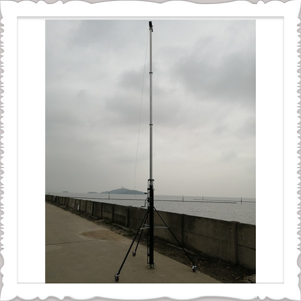 TV WiFi HAM 6063 Aluminium Telescopic Mast Length From 3m Up To 15m