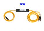 FWDM Wavelength Division Multiplexer FC APC T1550 TV 1*2 45dB Isolation