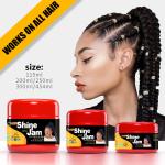 Private Label Hair Styling Gel Super Hold Braiding Gel Red Edge Control for