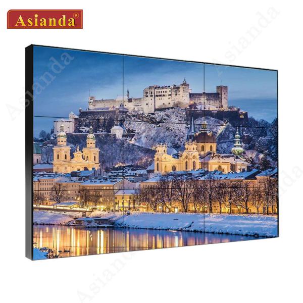 55inch Ultra Thin Bezel Samsung 1.7mm HDMI LCD Video Wall High Brightness