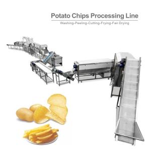 Wholesale Potato Chips Frozen French Fries Making Machine 2000kg/H Electric Heating from china suppliers
