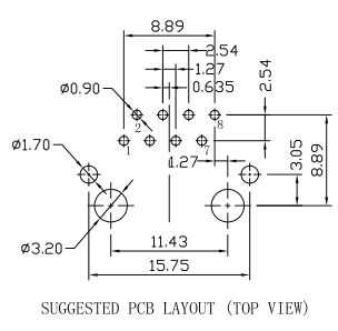 LPJ0034CNL | RJSE1E08T089A 8 Position Magnetics RJ45 Modular Jack