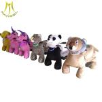 Hansel plush animal toy ride adult ride on toys kiddie rides for sale
