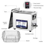 Ultrasound Bath For Eyebrow Clamps In Beauty Salon With 200W Heating Power 2.85