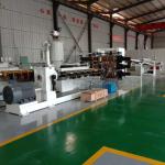 1220mm Wide HDPE/ABS/PMMA Sheet Production Line for Luggage Customized Request