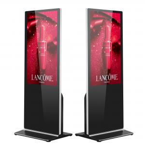 China 2G ROM 16.7M LCD TV Floor Stand With 3mm Thickness Tempered Glass  digital signage on sale