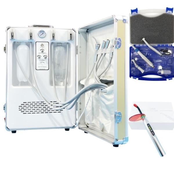Pet Operration Equipment Portable Mobile Dental Unit Cart Dental Turbine Unit