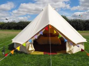 Wholesale 6-10 Persons Yurt Tent Cotton Canvas Bell Tent With Canva Fabric from china suppliers