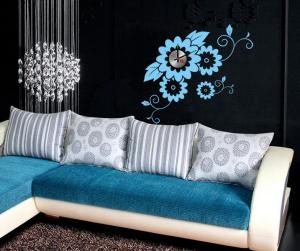 Wholesale Contemporary metal Wall Sticker Clock, Home Vinyl Wall Decorative Decals 10A104 from china suppliers