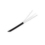 LSZH / PVC / PE Jacket Simplex Single Mode Fiber G652A FTTH Drop Cable Aerial