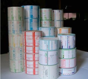 Wholesale Digital Sequential Promotion Labels / Customized Printed Paper Sticker In Roll from china suppliers