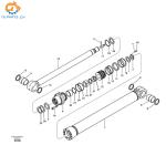 VOE14523672 14507290 Dipper Arm Hydraulic Cylinder for Volvo EC460B Excavator