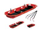 Rescue StretcherLight Weight Plastic Basket Stretcher Flexible Mountain Rescue