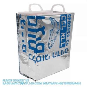Wholesale Reinforced Heavy Duty Hot Cold Lunch Totes Reusable Disposable Food Travel Picnic Thermal Delivery Insulated Bag from china suppliers