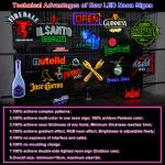 Satom Wholesale Alcohol Brand New Led Neon Light Sign