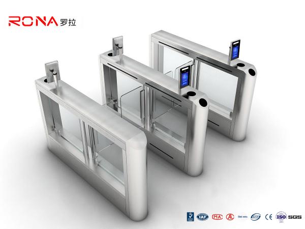 Quality Face Recognition Swing Gate Turnstiles SS304 Automatic Access Control Gate for sale