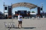 Silver 50x3mm Tube 5M Diameter Aluminum Stage Lighting Truss System Can Be