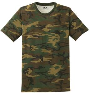 Wholesale Customized Army Camouflage Uniform , Outdoor Fitness Camouflage T Shirts from china suppliers