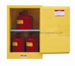 Lockable Chemical Flammable Safety Cabinet Slip Resistant For School
