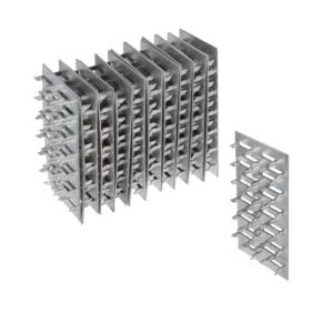 Wholesale 4&quot; x 2&quot; Flat Mending Plates Pronged Truss Plate Repair Tie for Roofing Trusses from china suppliers