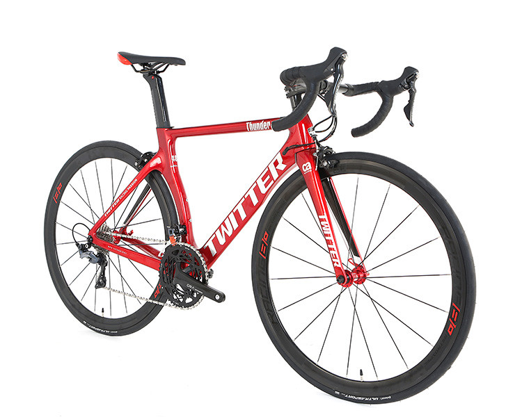 700C Carbon 50mm Wheels Carbon Fiber Road Bike SHIMANO 22 Speed