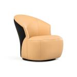 Modern American leisure single sofa for Salon club room used by leather sponge