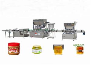 Wholesale 10-35 bottles/min Ketchup Filling Machine , GMP Standard Can Filling Machine from china suppliers
