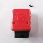 Stable Red OBD Car Adapter , Bent Pin Motorcycle OBD2 Adapter