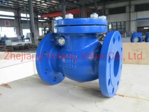 Wholesale Carbon Steel Body Flange Swing Check Valve Pn16 H44W with Reversing Flow Direction from china suppliers