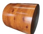 PVDF Wood Grain 3003H24 Aluminium Coil Printech Color Coil 50-Year Warranty