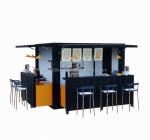 Fast Food Mini Pop-up Shop Cafe Shops Mobile Container Coffee Bar Houses with