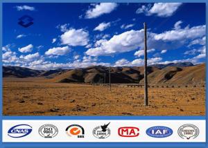 Wholesale Against Earthquake 8 Grade Electrical Transmission Line Power Distribution Steel Pole from china suppliers