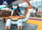 Interactive Cute Motorized Ride On Animals With High Density Sponges Amusement