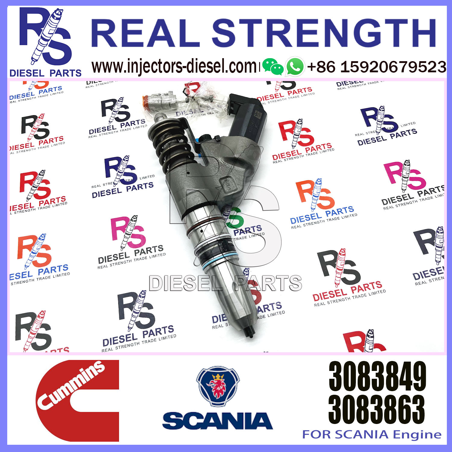 QSM11 ISM11 M11 Fuel Injector 3411754 3411756 3609925 3083849 3087772 3411755 4026222 4903472 4061851