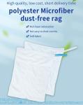 Laboratory ESD Dust free Cloth Lab Use Reusable Washable Microfiber Lint Free