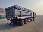 X3000 Heavy Dump Truck 8x4 SHACMAN CNG Blue Dumper Truck Right Driver 430Hp