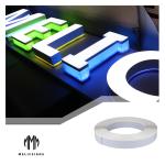 100 Meters Length No Edge Waterproof 8cm Polymer 3D Side Pass Light Strips