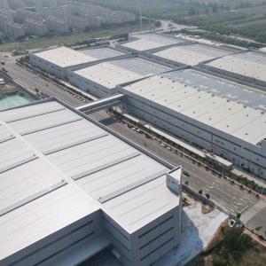 Wholesale Large Span Steel Structure Building Portal Frame Prefab Light Gauge Steel Construction from china suppliers