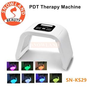 China Anti-aging PDT Beauty Machine Led Light Therapy Face Mask SNOWLAND Brand on sale