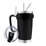 20OZ Double Walled Stainless Steel Tumbler Cup Handle