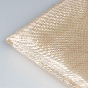 Wholesale Fireplace Glass Fiber Fabric , HT200 Fibreglass Cloth Roll Good Thermal Conductivity from china suppliers