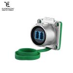 Outdoor Optical Fast signal Connectors Cable M24 Fiber Optic Light Connector