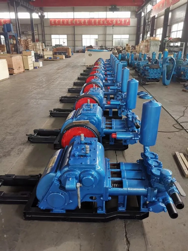 BW 250 Horizontal Drilling Triplex Mud Pump / Electric Mud Pump For Submersible