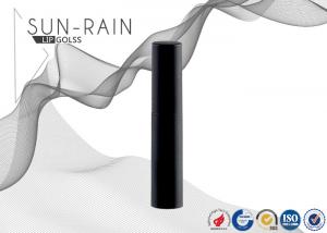 China Black Plastic Labial Glare Tube Empty Lipstick Tubes Packaging SM005 on sale
