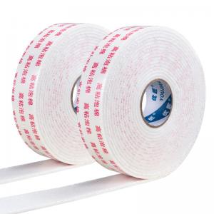China Grey Cushioned Double Sided Polyethylene Foam Tape Strong Acrylic on sale