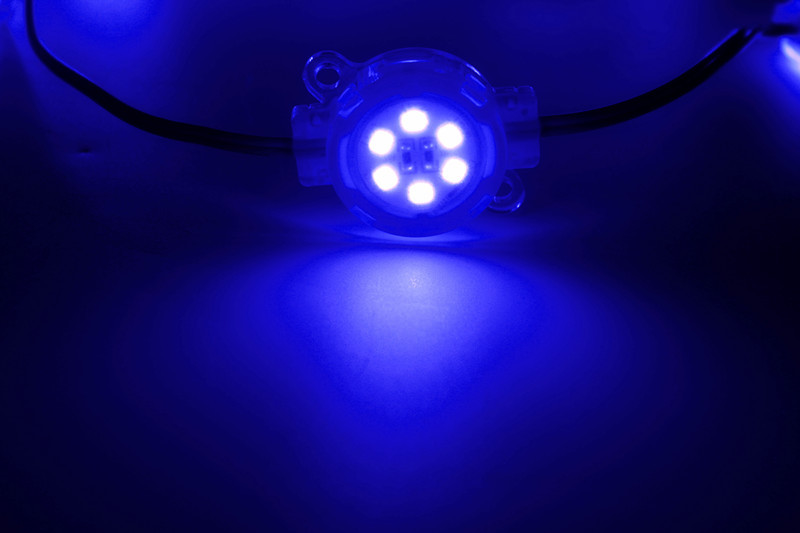 PC Shell 30000hrs 30MM 0.45W 12V IP65 Rgb Led Module