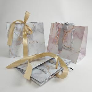 Wholesale Customized Paper Bags Biodegradable Paper Pouch For Shopping With Logo Printing from china suppliers