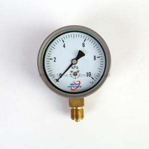 Wholesale PG-043 Capsule element pressure gauge 100mm SS case from china suppliers