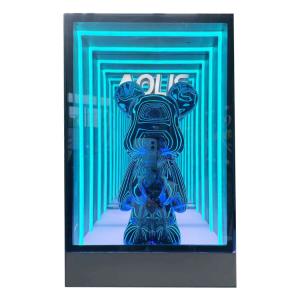 Wholesale Red Wine Champagne Beer Abyss Mirror Display Case for LED Light Source Indoor Outdoor from china suppliers